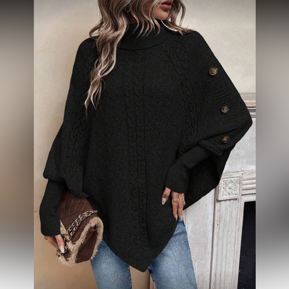 Sweaters - Boho Chic Poncho Kimono Scarf Wrap Shawl Cardigan